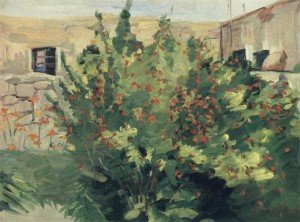 Мартирос Сарьян. Цветущий гранат, 1947