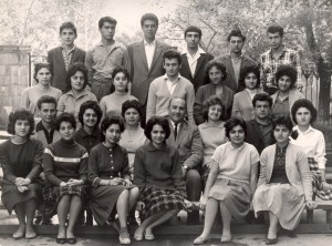 Эдгар Суренович со своими учениками, 1963 год