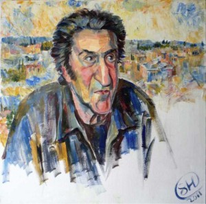 Портрет литератора Игоря Губермана, 2011 г.